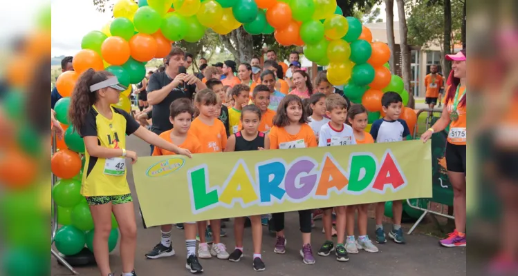 Com 1.250 inscritos, o evento contou com percursos de 5k, 12k, 21k e corrida kids