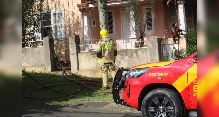 Apesar do susto, ninguém ficou ferido 