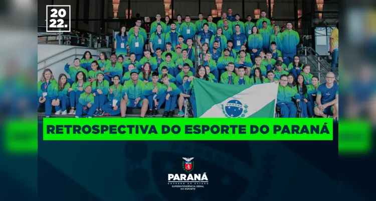 PR garante bolsas a atletas e leva esporte aos 399 municípios em 2022