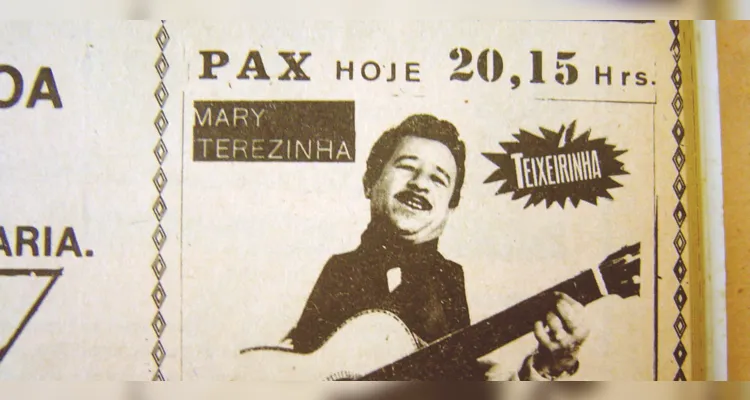 Anúncio dos filmes de Mazzaropi (06/08) e de Teixeirinha (27/09) publicados no JM em 1977