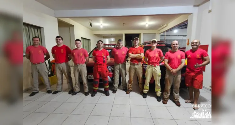 Bombeiros do Paraná salvam criança de 1 ano e 11 meses que caiu em buraco em Mamborê
