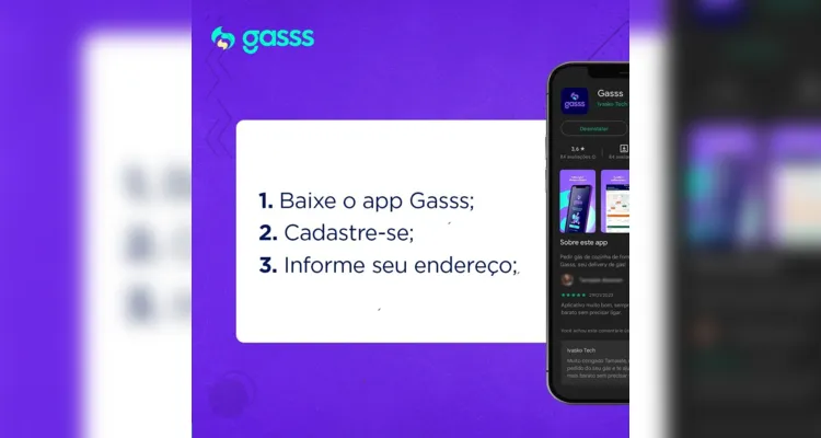 Aplicativo ‘Gasss’ comemora aniversário com promoções em PG