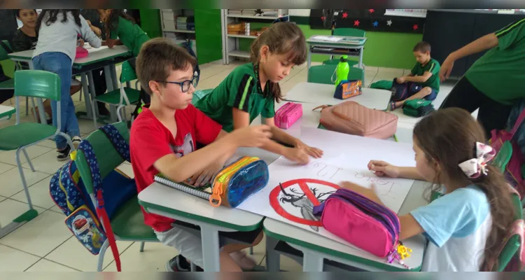 Temática foi amplamente desenvolvida na rede de ensino de Jaguariaíva