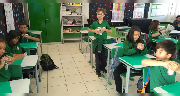 Educandos puderam aprender e se divertir com tema dentro e fora da sala de aula