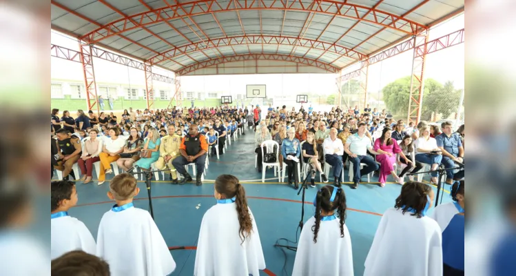 A Escola Municipal Professora Cristiane Levandowski já atende 183 alunos em oito turmas