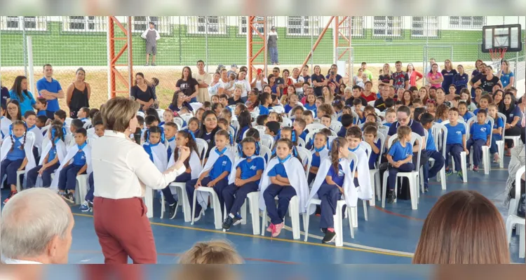 A Escola Municipal Professora Cristiane Levandowski já atende 183 alunos em oito turmas