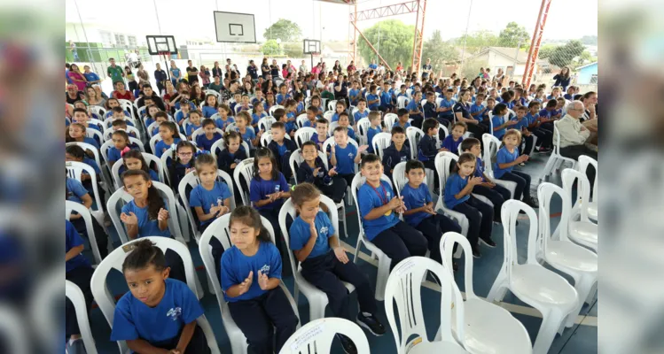 A Escola Municipal Professora Cristiane Levandowski já atende 183 alunos em oito turmas