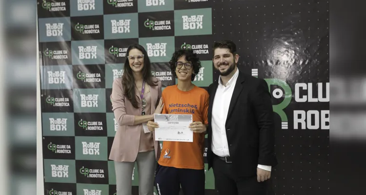 Ao todo, 12 alunos de Ponta Grossa foram reconhecidos na Olimpíada Brasileira de Robótica 2022
