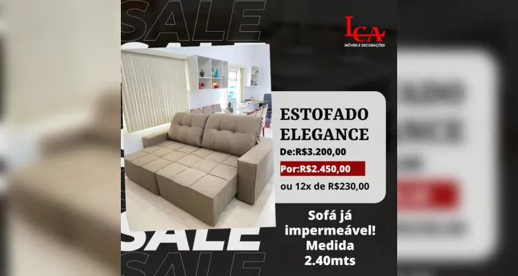 'LCA Móveis' realiza ofertas especiais no mês da mulher em PG