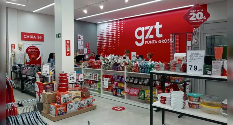 Loja GZT do 'Calçadão' completa 1 ano de aniversário em PG