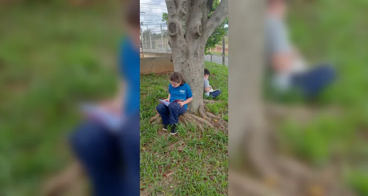 Proposta incentiva leitura em turma de Ponta Grossa