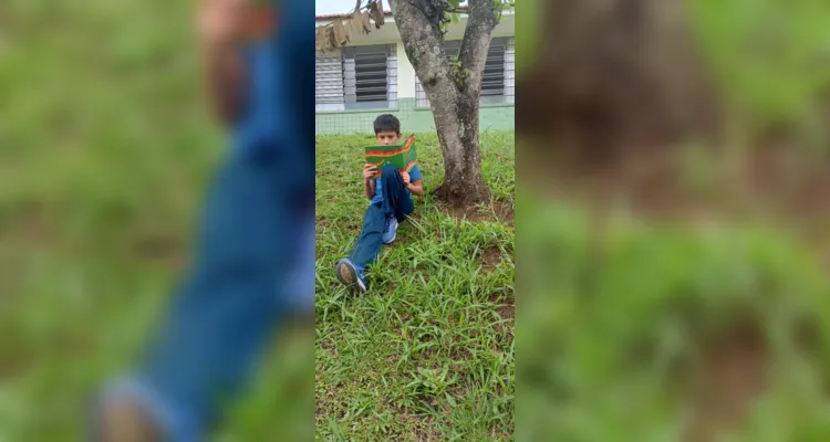 Proposta incentiva leitura em turma de Ponta Grossa
