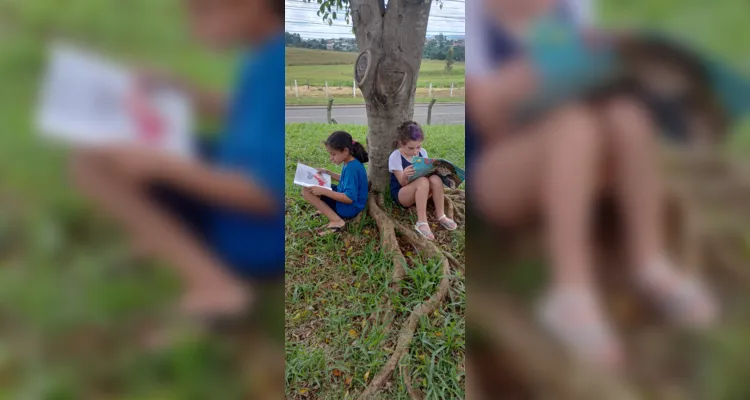 Proposta incentiva leitura em turma de Ponta Grossa