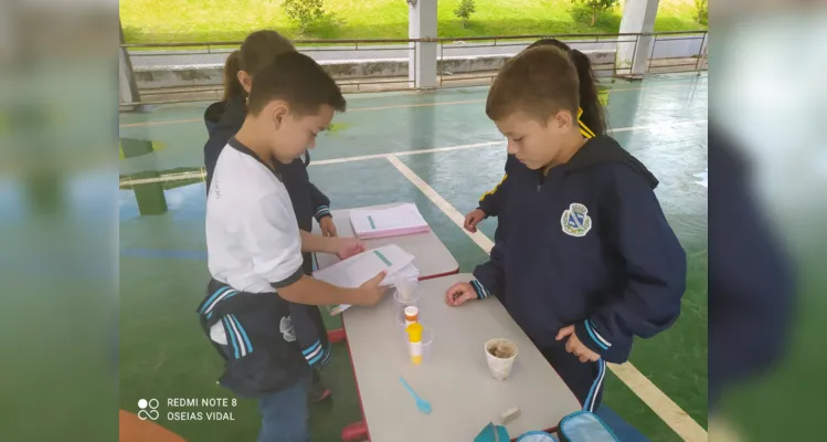 Desenvolvimento ocorreu de forma dinâmica na quadra poliesportiva