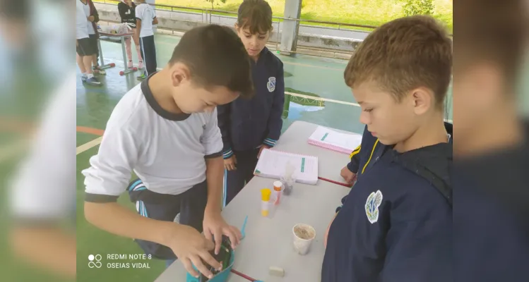 Desenvolvimento ocorreu de forma dinâmica na quadra poliesportiva