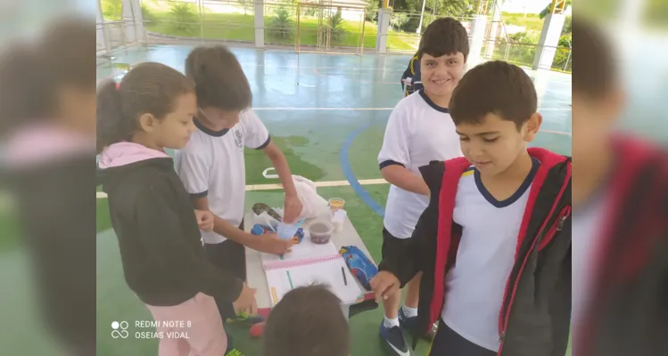 Desenvolvimento ocorreu de forma dinâmica na quadra poliesportiva