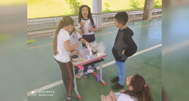 Desenvolvimento ocorreu de forma dinâmica na quadra poliesportiva