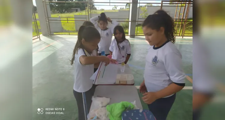 Desenvolvimento ocorreu de forma dinâmica na quadra poliesportiva