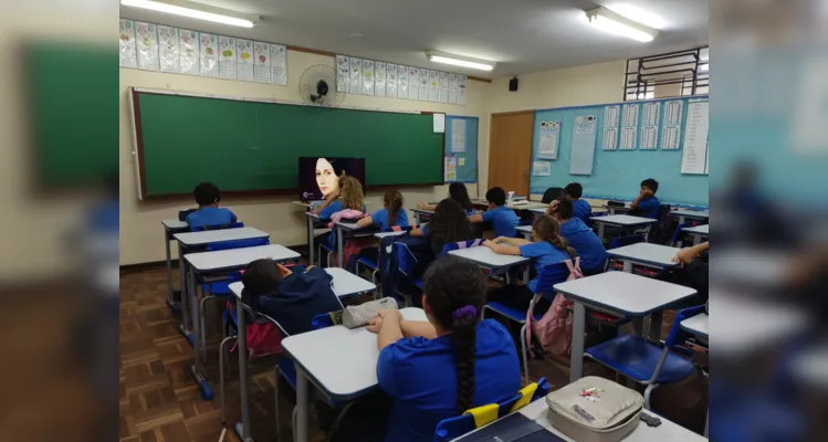 Atividade foi uma oportunidade para os alunos serem apresentados a trajetória de mulheres muito importantes historicamente