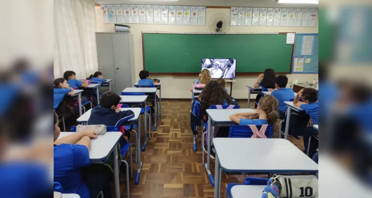 Atividade foi uma oportunidade para os alunos serem apresentados a trajetória de mulheres muito importantes historicamente
