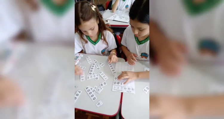 A atividade tinha como objeticvo dar mais liberdade aos alunos no aprendizado da matemática