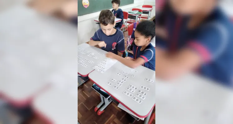 A atividade tinha como objeticvo dar mais liberdade aos alunos no aprendizado da matemática