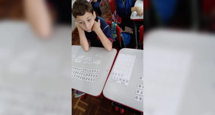 A atividade tinha como objeticvo dar mais liberdade aos alunos no aprendizado da matemática