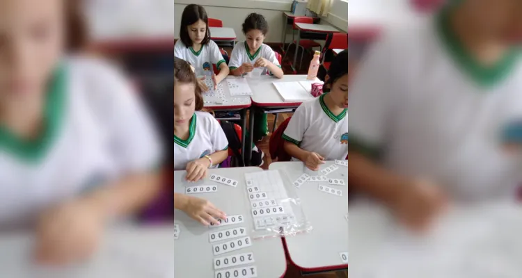 A atividade tinha como objeticvo dar mais liberdade aos alunos no aprendizado da matemática