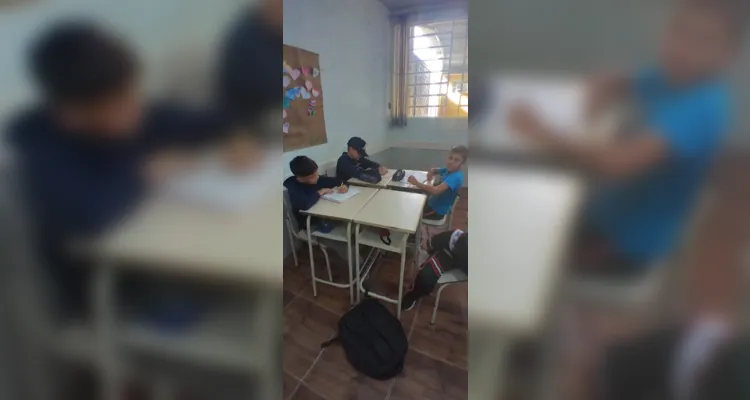 Desenvolvimento do trabalho foi realizado dentro e fora da sala de aula