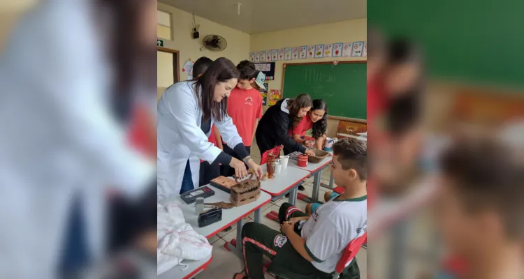 Exposição contribuiu para que alunos interagissem com colegas e educadores