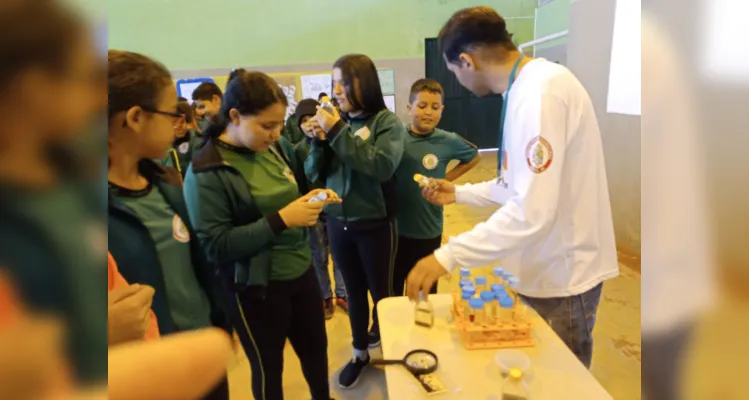 Dinâmicas com palestra, empresa e em sala de aula trouxeram mais conhecimento aos alunos