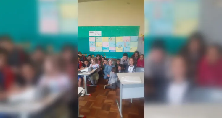 Atividade aguçou trabalho em sala