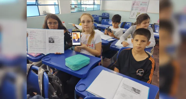 Do uso da tecnologia à apresentação, alunos mergulharam na data