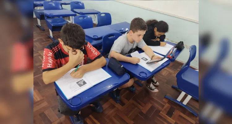 Do uso da tecnologia à apresentação, alunos mergulharam na data