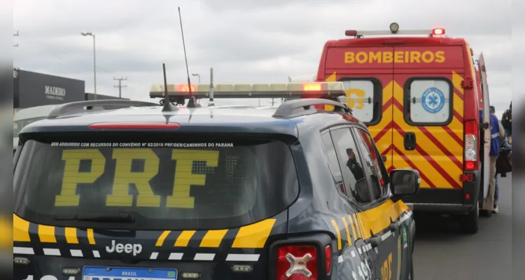 Equipes do Samu e do Corpo de Bombeiros estiveram no local