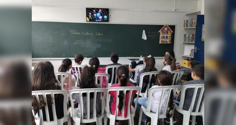 Vários momentos permearam atividade sobre conceitos astronômicos