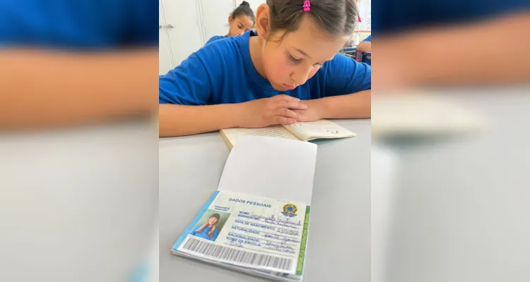 O preenchimento dos "passaportes da leitura" tem entusiasmado os alunos