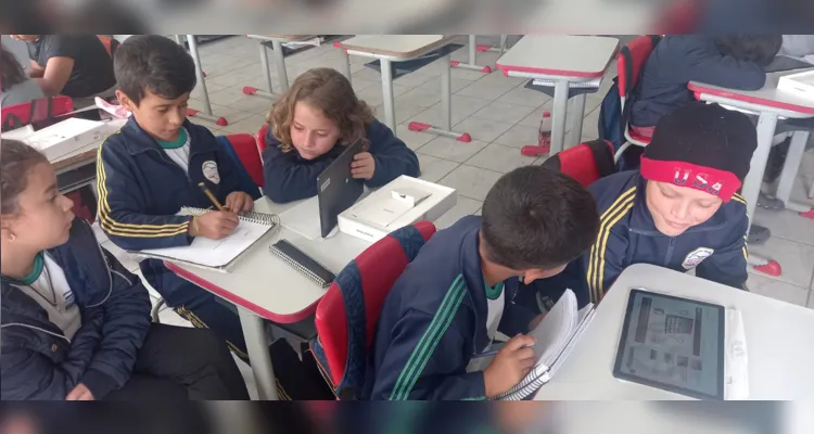 Tecnologia foi o diferencial para alunos imergirem no tema proposto