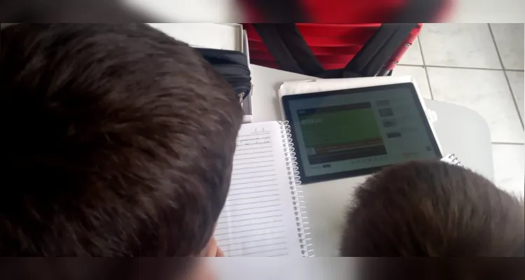 Tecnologia foi o diferencial para alunos imergirem no tema proposto