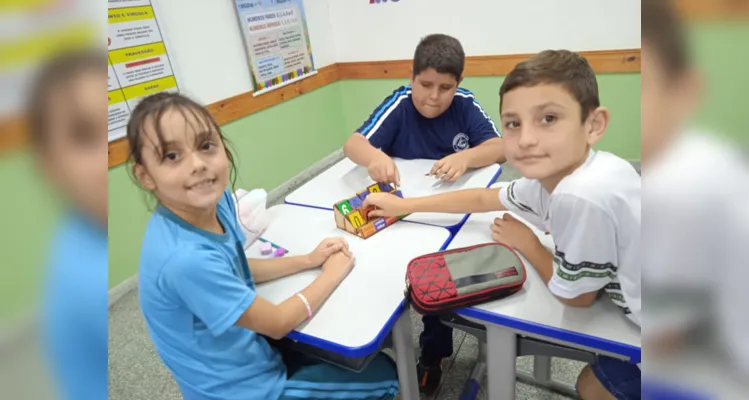 Dinâmica permitiu um trabalho diferenciado em sala de aula