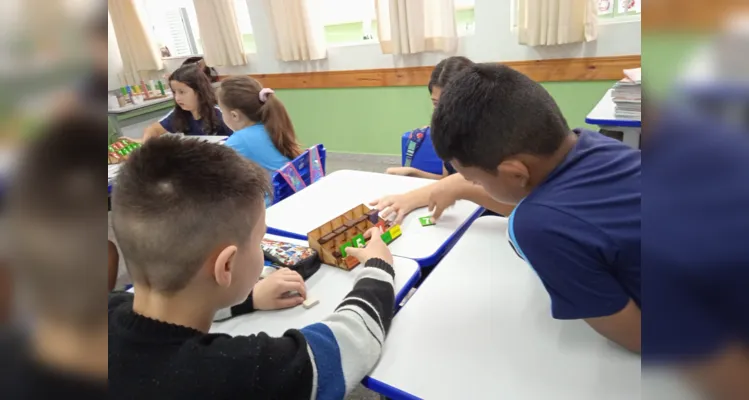 Dinâmica permitiu um trabalho diferenciado em sala de aula