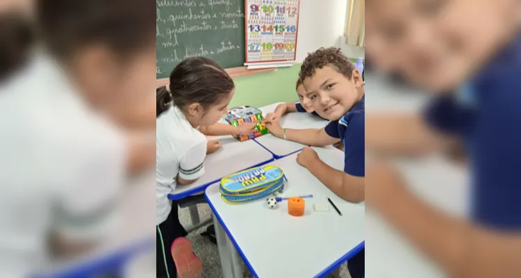 Dinâmica permitiu um trabalho diferenciado em sala de aula