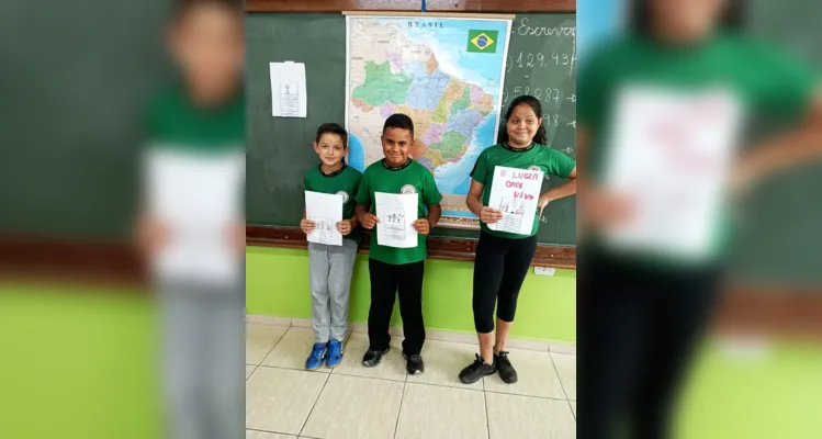 Trabalho em sala de aula contou com diversas etapas