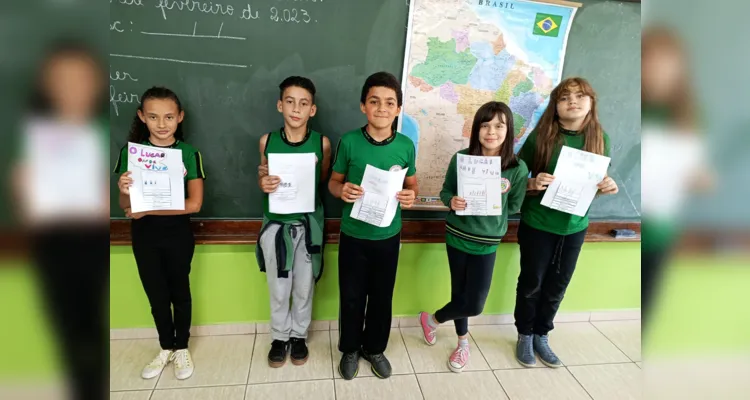 Trabalho em sala de aula contou com diversas etapas