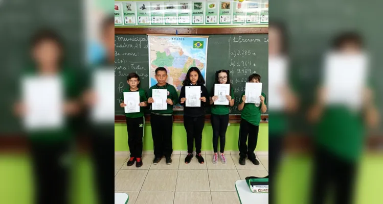 Trabalho em sala de aula contou com diversas etapas