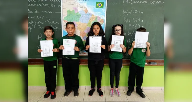 Trabalho em sala de aula contou com diversas etapas