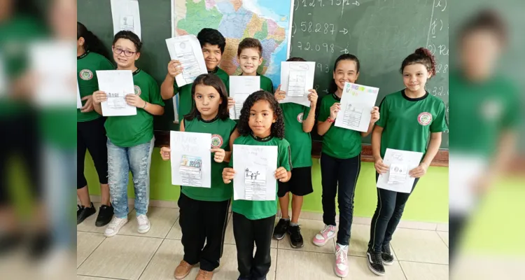 Trabalho em sala de aula contou com diversas etapas