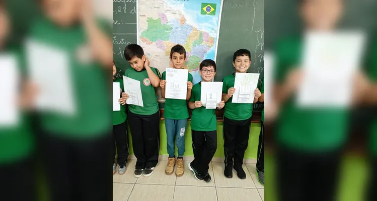 Trabalho em sala de aula contou com diversas etapas