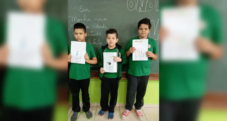 Trabalho em sala de aula contou com diversas etapas