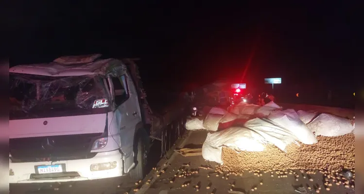 Acidente aconteceu na noite deste sábado, em Guarapuava